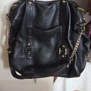 Juicy Couture Black Leather Handbag
